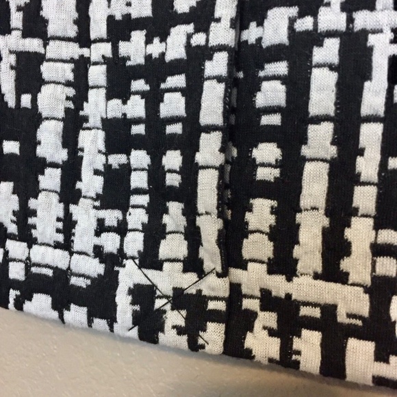 (NWT) Calvin Klein Women's Black/White Jacquard Pencil Skirt Plus Size 2X - Picture 8 of 9